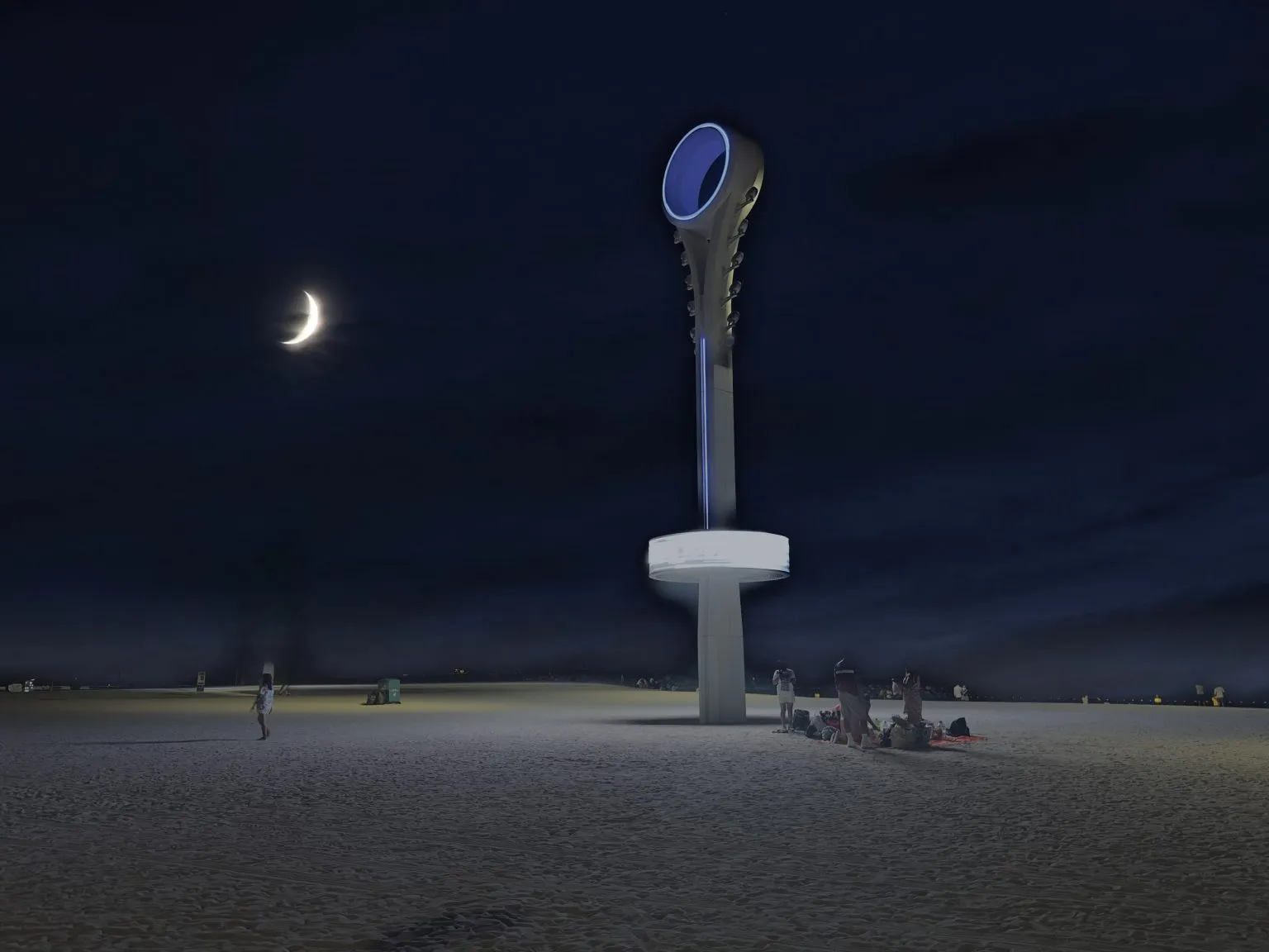 Three Night Swimming Beaches In Dubai