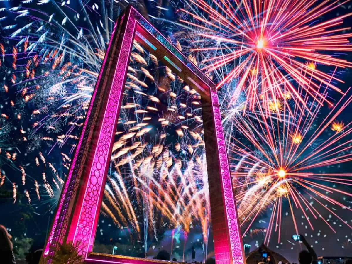 Fireworks in Dubai