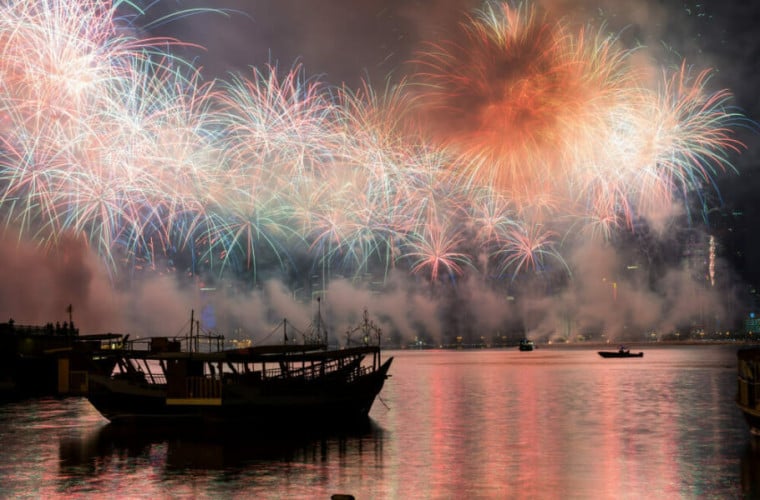 Qatar fireworks